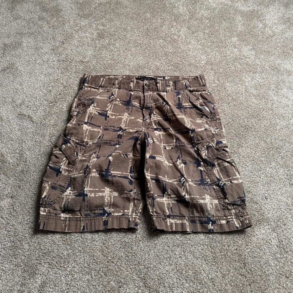 CALVIN‎ KLEIN JEANS "CHECKERED CAMO" SHORTS